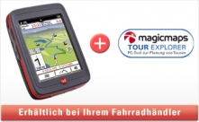 Falk Ibex Cross, das Navi f�r Radeln/Wandern  u n d  f�rs Auto